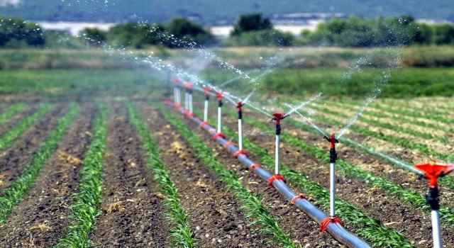 Tarımsal sulama ücretinin yüzde 50sini devlet karşılayacak