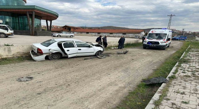Tavşanlıda trafik kazası: 1 yaralı