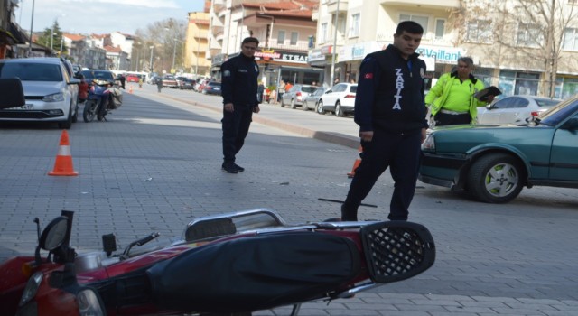 Tavşanlıda trafik kazası: 1 yaralı