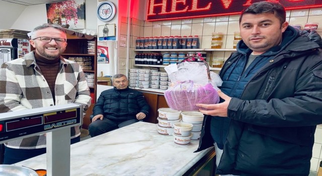 Tavşanlıda yaşatılan asırlık helva geleneği