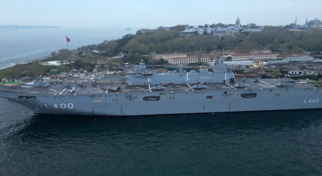 TCG Anadolu 105 bin 604 kişi tarafından ziyaret edildi