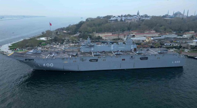 TCG Anadolu gemisini Ramazan Bayramının ilk günün 16 bin 127 kişi ziyaret etti