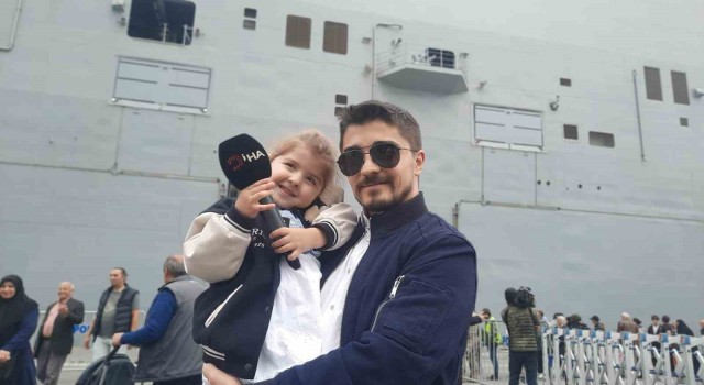 TCG Anadoluya 7den 70e ziyaretçi akını sürüyor