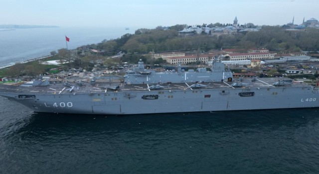 TCG Anadoluya 7den 70e ziyaretçi akını sürüyor
