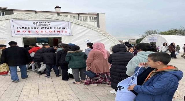 Tekkeköyden iftar dayanışması