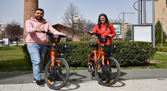 Tepebaşı Belediyesinden istasyondan bağımsız elektrikli bisiklet, Tripy