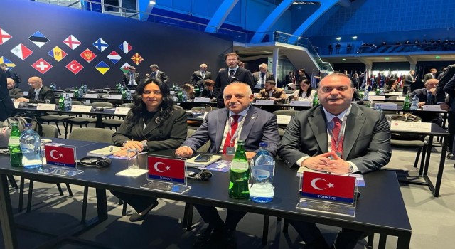 TFF Başkanı Mehmet Büyükekşi, 47. UEFA Kongresine katıldı
