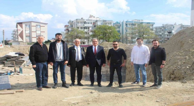 TOBBnin Sökeye kazandırdığı anaokulu inşaatı devam ediyor