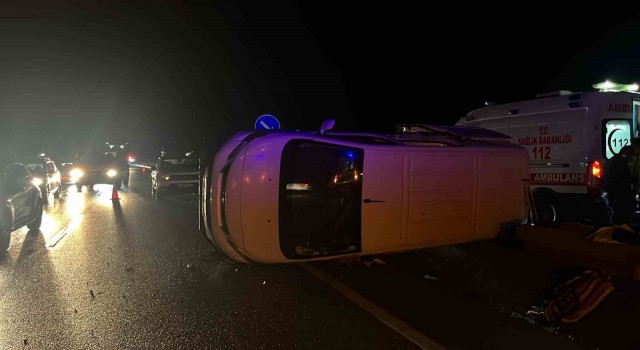 Tosyada trafik kazasında 4 kişi yaralandı