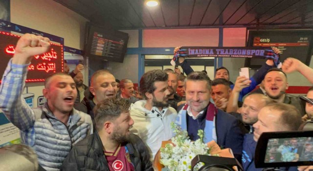 Trabzonsporun yeni teknik direktörü Nenad Bjelica Trabzonda