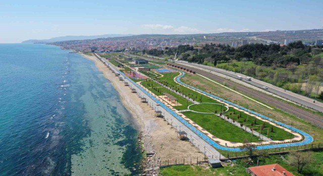 Trakyanın denize sıfır en büyük Millet Bahçesinde sona doğru
