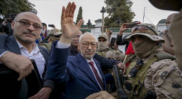 Tunusta Ennahda Hareketi lideri Gannuşi tutuklandı