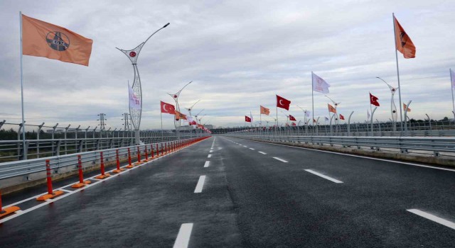 Türkiyenin en uzun 4. köprüsü yarın hizmete girecek