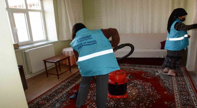 Tuşba Belediyesinden ‘evde temizlik hizmeti