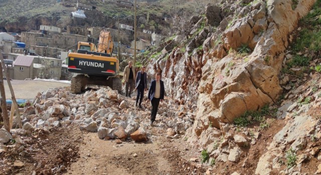 Uluderede yeni yol açma çalışmaları başladı