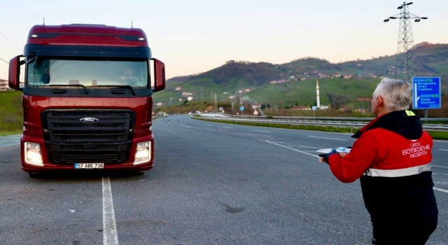 Uzun yol şoförlerinin iftariyeliği OBBden