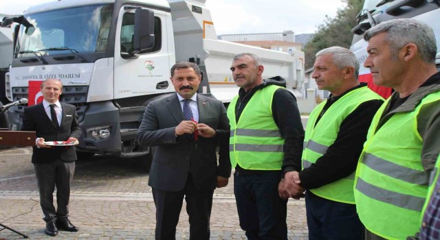 Vali Masatlı: “Amasya İl Özel İdaresi araç filomuzu yenilemeye devam edeceğiz”