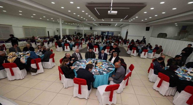 Vali Tavlı Seydikemerde Şehit Aileleri ve Gaziler ile iftarda bir araya geldi