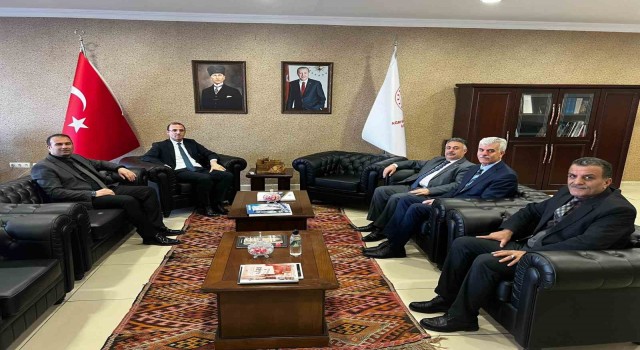 Vali Vekili Bülent Şimşek, Kültür ve Turizm Müdürü Kösedağı ziyaret etti