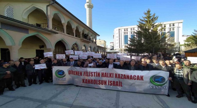 Vanda İsrailin Mescid-i Aksaya saldırıları protesto edildi