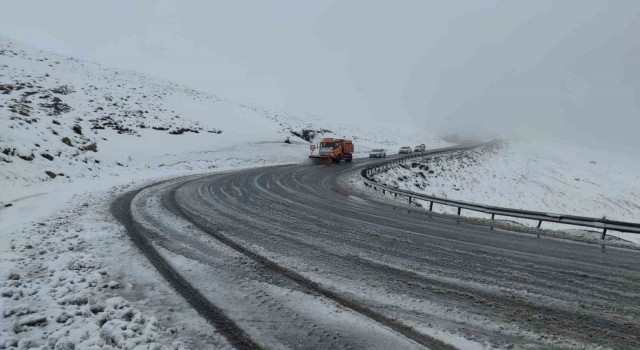 Vanda kar yağışı etkili oldu