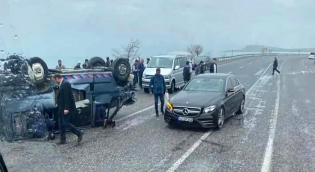 Vanda trafik kazası: 2 yaralı