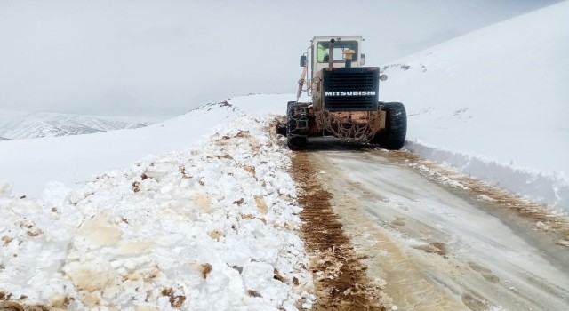 Vanda yol yapım ve karla mücadele çalışması