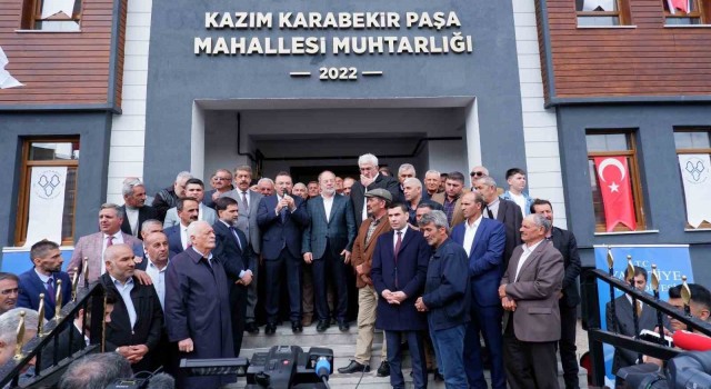 Yakutiye Belediyesinden yeni muhtarlık binası