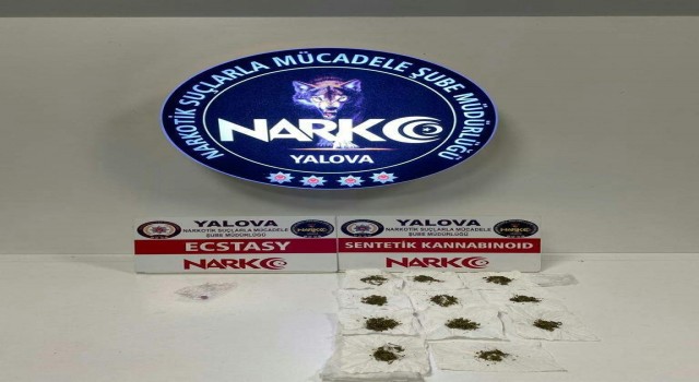Yalovadaki uyuşturucu operasyonlarında 2 kişi tutuklandı