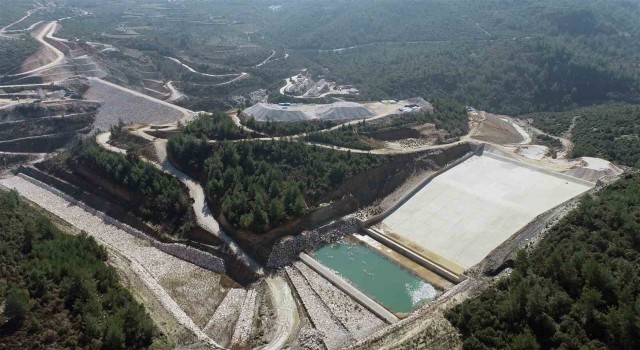 Yatağan Girme Barajının yüzde 90ı tamamlandı
