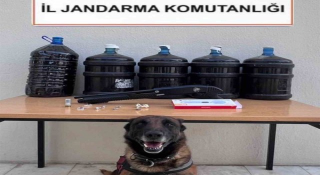 Yatağanda uyuşturucu ve kaçak içki operasyonu