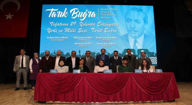 Yazar Tarık Buğra memleketi Akşehirde panelle anıldı