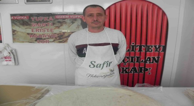 Eskişehir’de Yufkacılar Ramazandaki satışlardan memnun