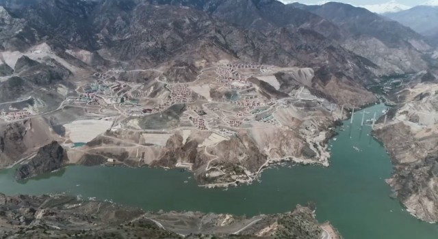 Yusufeli Barajında su seviyesi 112 metreye ulaştı