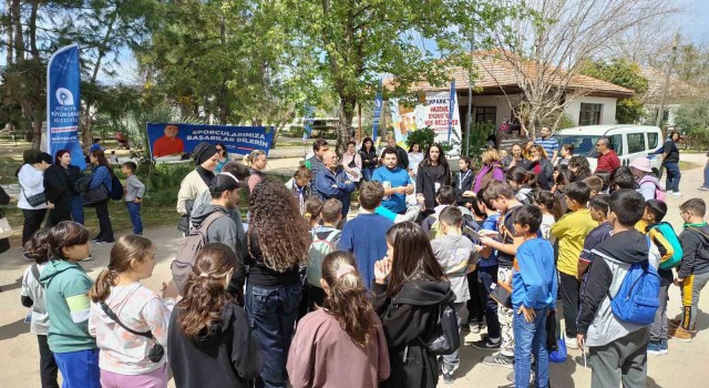 Zeytinparkta gençler için ‘hazine oyunu düzenlendi