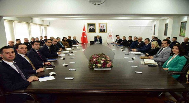 Zonguldakta seçim güvenliği toplantısı yapıldı