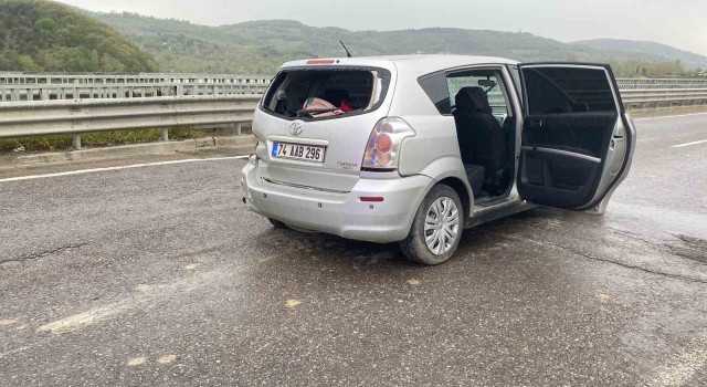 Zonguldakta trafik kazası: 4 yaralı