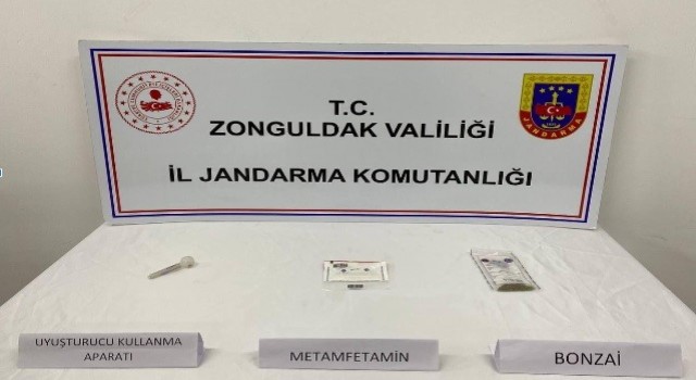 Zonguldakta uyuşturucu operasyonunda 1 kişi tutuklandı