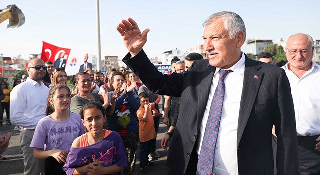Adana Gibi Başkan, halkla el ele, omuz omuza