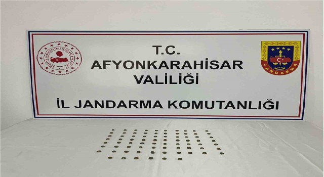 Afyonkarahisarda ‘Elmalı Sikkesi ele geçirildi