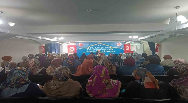 Afyonkarahisarda ‘En Güvenliği Sığınağınız Aile konferansı