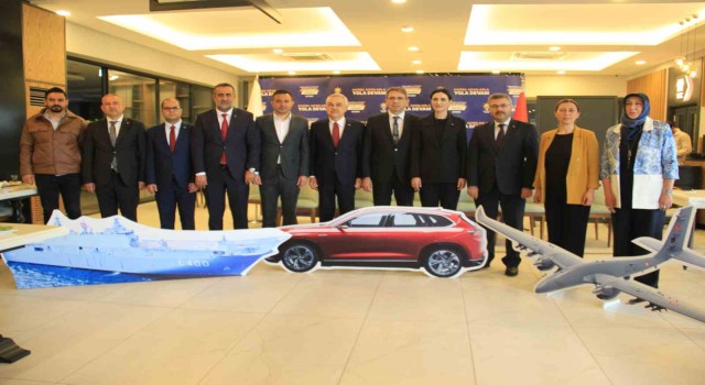 AK Parti Aydın İl Teşkilatından İHA, SİHA, TCG Anadolu ve TOGGlu basın toplantısı
