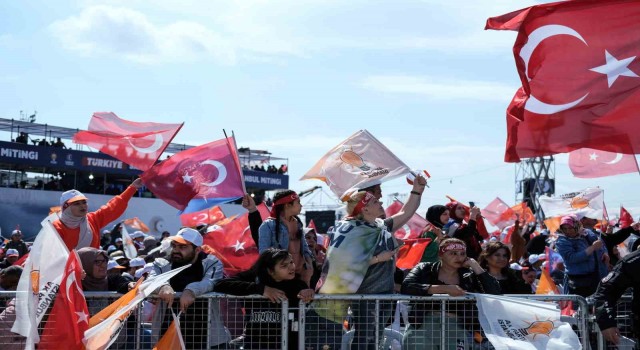 AK Parti Büyük İstanbul Mitingine rekor katılım