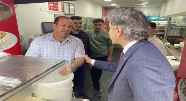 AK Parti Milletvekili Adayı Mustafa Demirden 1 Mayıs ziyaretleri