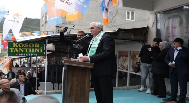 Ak Partiden Şenkaya çıkarması