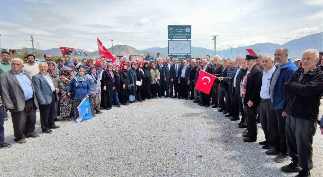 AK Partili Şahin Tin, Acıpayamlıların özlemi olan Eşeler Barajının müjdesini verdi