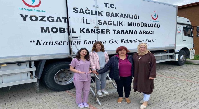 Akdağmadeninde kadınlara yönelik kanser taraması sürüyor