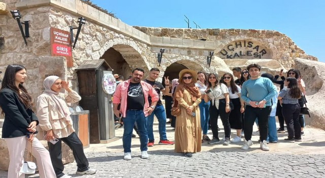 Akdenizli gençler Kapadokyayı gezdi
