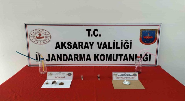 Aksarayda jandarmadan uyuşturucu operasyonu: 2 gözaltı