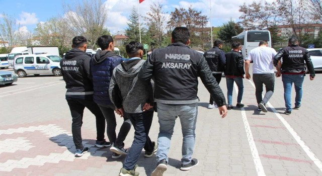 Aksarayda uyuşturucu operasyonu: 24 şüpheli tutuklandı